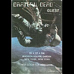 Grateful Dead 10/17/1994 New York City Backstage Pass