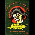 Grateful Dead 6/19/1995 Zombie Marvel Backstage Pass