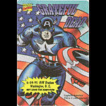 Grateful Dead 6/24/1995 Captain America Marvel Backstage Pass