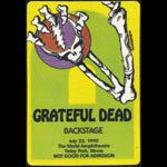 Grateful Dead 7/22/1990 Chicago Backstage Pass