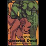 Grateful Dead 9/8/1991 New York City Backstage Pass