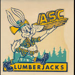 Arizona State College at Flagstaff Lumberjacks Decal