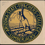 Arizona State Teachers College at Flagstaff Lumberjacks Decal