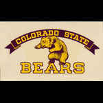 Colorado State College Bears Decal
