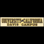 University of California Davis Aggies Decal