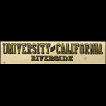 University of California Riverside Decal