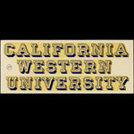 California Western University Decal