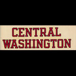 Central Washington College Decal