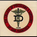College of Physicians and Surgeons of San Francisco Decal