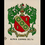 Alpha Gamma Delta Decal