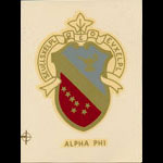 Alpha Phi Decal