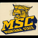 Montana State College Bobcats Decal