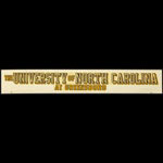 University of North Carolina at Greensboro Spartans Decal