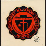 Northwest Nazarene College Seal Decal