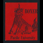 Pacific University Boxers Decal