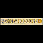 Snow College Snow Badgers Decal
