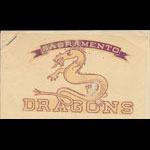 Sacramento High School Dragons Decal