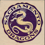 Sacramento High School Dragons Decal