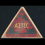 San Diego State College Aztecs Decal