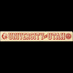 University of Utah Utes Decal