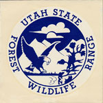 Utah State Forest Wildlife Range Decal