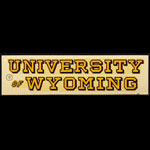 University of Wyoming Decal