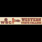 Western State College of Colorado Decal