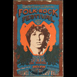 1968 Northern California Folk-Rock  Doors Poster