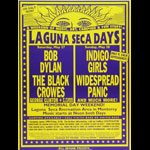 Laguna Seca Days Bob Dylan Poster
