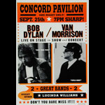Bob Dylan Van Morrison Poster