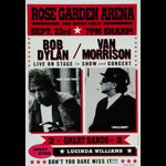 Bob Dylan Van Morrison Poster