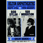 Bob Dylan Van Morrison Poster