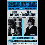 Bob Dylan Van Morrison Poster