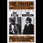 Bob Dylan Van Morrison Poster