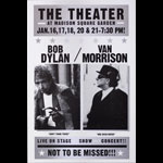 Bob Dylan Van Morrison Poster