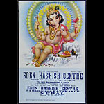 Eden Hashish Centre Poster - Baby Ganesha Poster