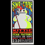 Mike Martin - Enginehouse 13 Sno-Core (SnoCore) 2001 - Kittie / Fear Factory Poster