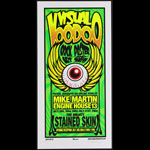 Mike Martin - Enginehouse 13 Visual Voodoo - Mike Martin Rock Poster Art Show Poster