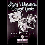 Jerry Harrison: Casual Gods 1988 Fillmore F7 Poster