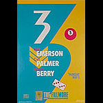 3 (Emerson Palmer + Berry) 1988 Fillmore F11 Poster