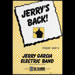 Jerry Garcia Electric Band 1988 Fillmore F13 Poster