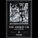 Mission UK 1988 Fillmore F28 Poster