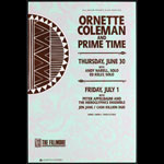 Ornette Coleman & Prime Time 1988 Fillmore F30 Poster