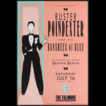 Buster Poindexter 1988 Fillmore F36 Poster