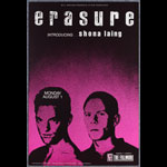 erasure 1988 Fillmore F39 Poster