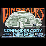 Dinosaurs 1988 Fillmore F46 Poster