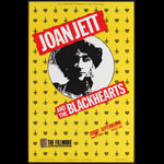 Joan Jett & The Blackhearts 1988 Fillmore F49 Poster