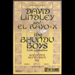 David Lindley & El Rayo-X 1988 Fillmore F51 Poster