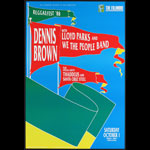 Reggaefest '88 - Dennis Brown 1988 Fillmore F53 Poster