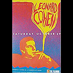 Leonard Cohen 1988 Fillmore F57 Poster
